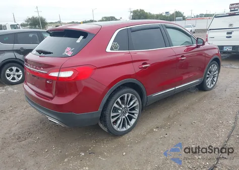 2017 Lincoln Mkx Reserve из США, поврежденный, VIN 2LMPJ8LR0HBL16495